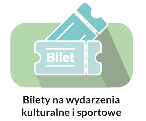 Bilety na wydarzenia kulturalne i sportowe