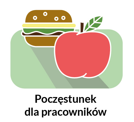 Poczęstunek dla pracowników